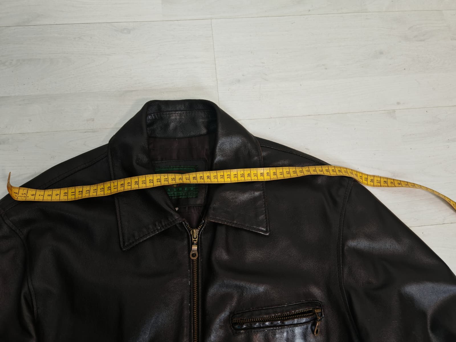 Giacca in vera pelle