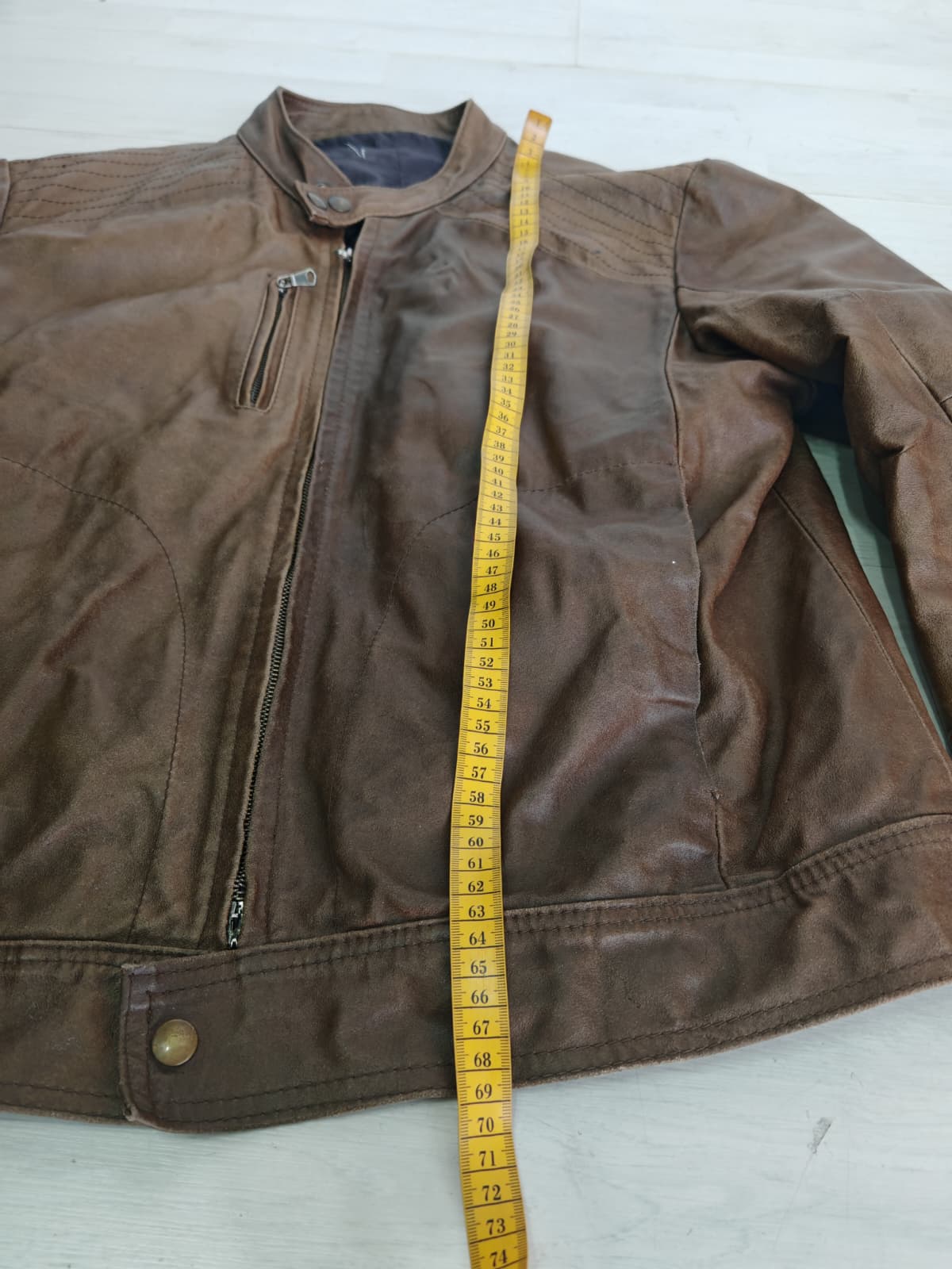 Giacca in vera pelle