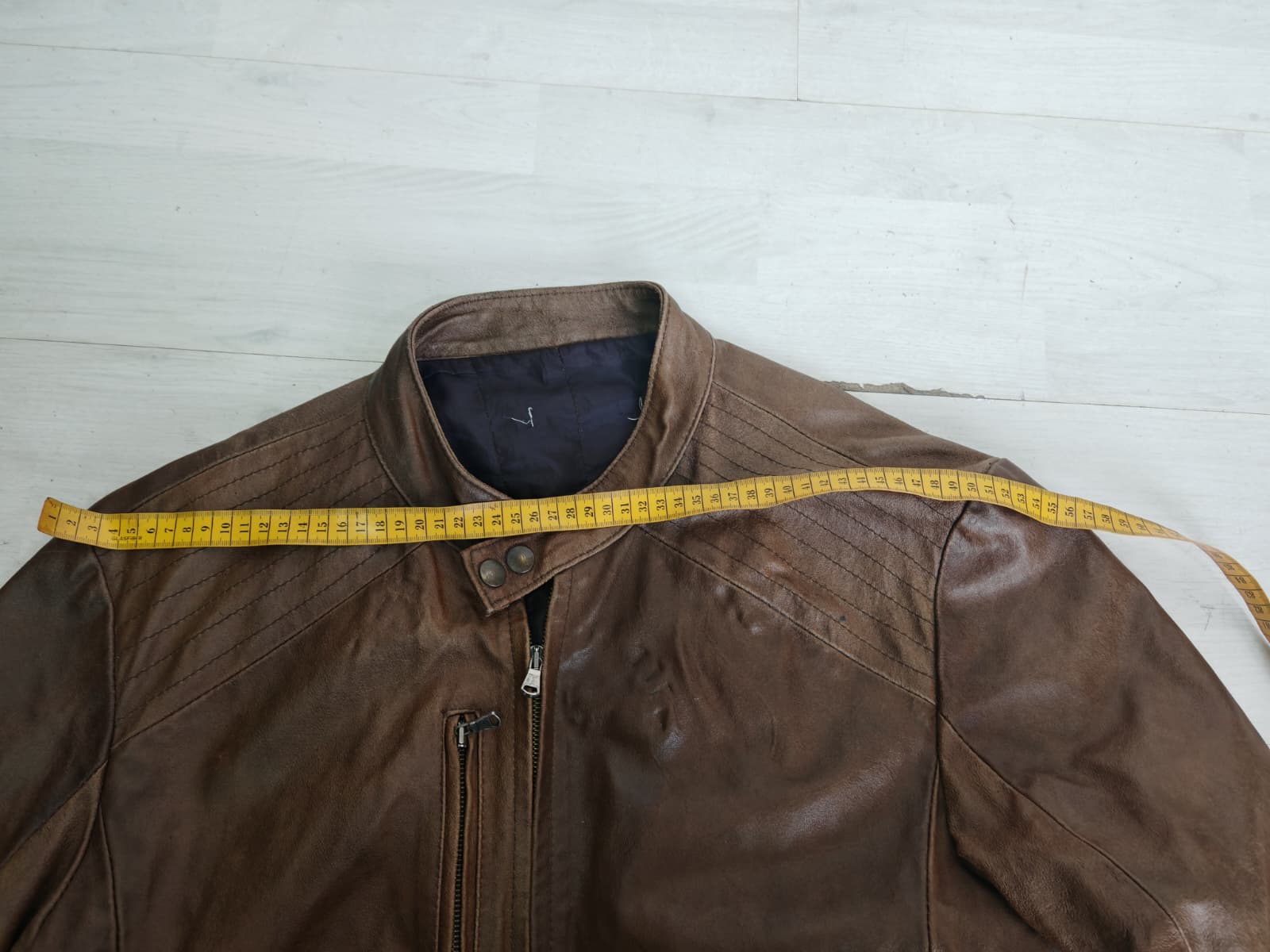 Giacca in vera pelle