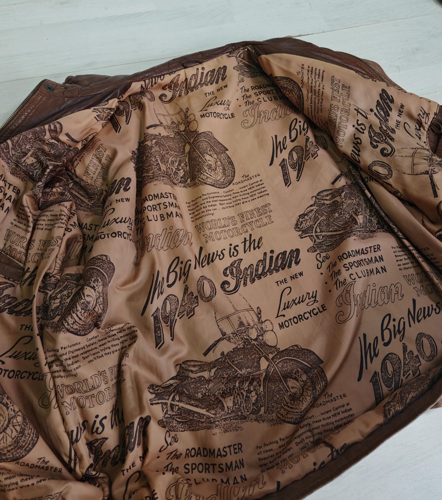 Giacca in vera pelle