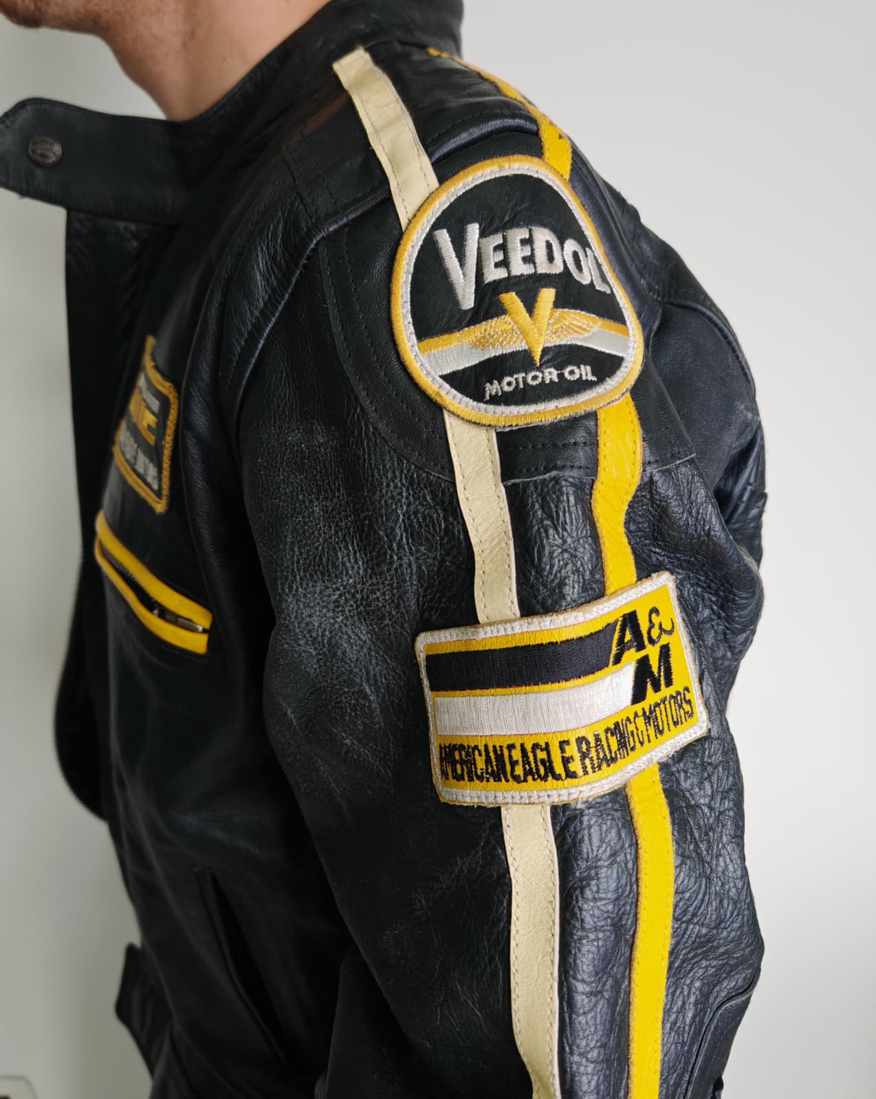 Giacca in vera pelle Da Motociclista