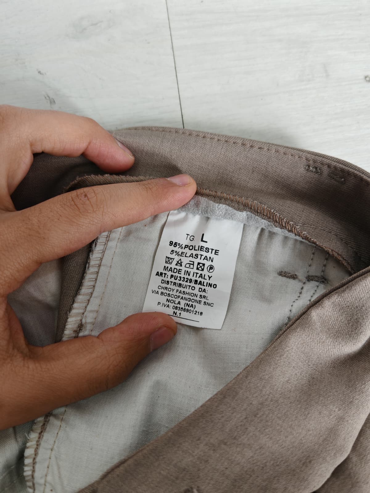 Pantalone Sartoriale